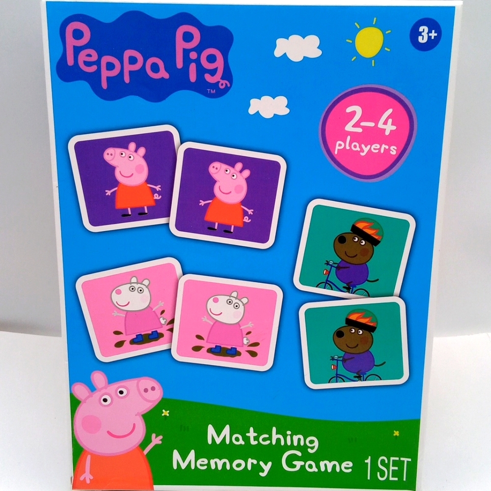 💵3\$13 FILL A BOX SALE! NWOT Peppa Pig Matching Card Game